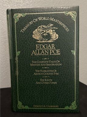 Edgar Allan Poe Treasury of World Masterpieces Book